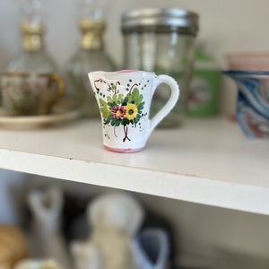 Vintage Italian mini pottery pitcher